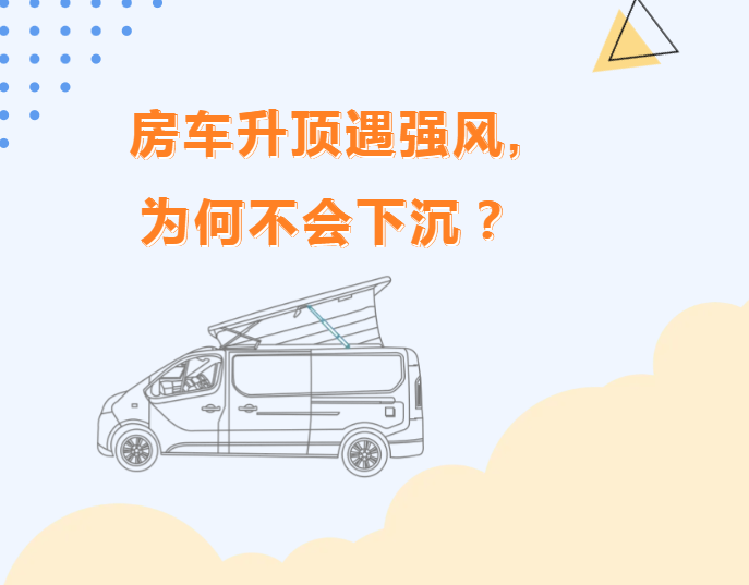 房车升顶遇强风，为何不会下沉？(图1)